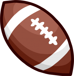 American football ball PNG-37707